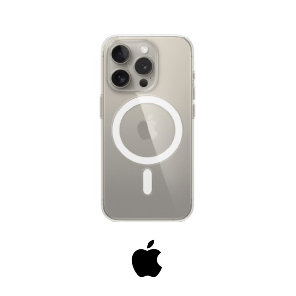 Apple Funda Transparente con Magsafe para iPhone 15 Pro