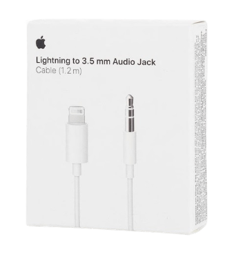 Apple Cable Lightning a Audio Jack 3.5mm